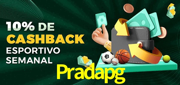 10% de bônus de cashback na Pradapg